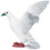 Figurine Taube - PAPO - DAS WILDE LEBEN - Kind - Innen - Weiß 5