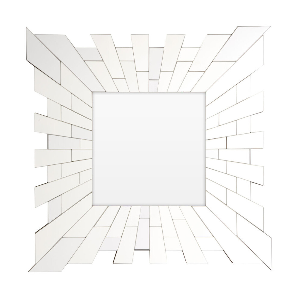 Premier Housewares Glitzy Square Wall Mirror