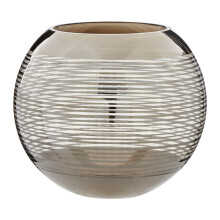 Premier Housewares Raya Large Rounded Glass Vase