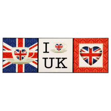 Premier Housewares I Love UK Wall Art