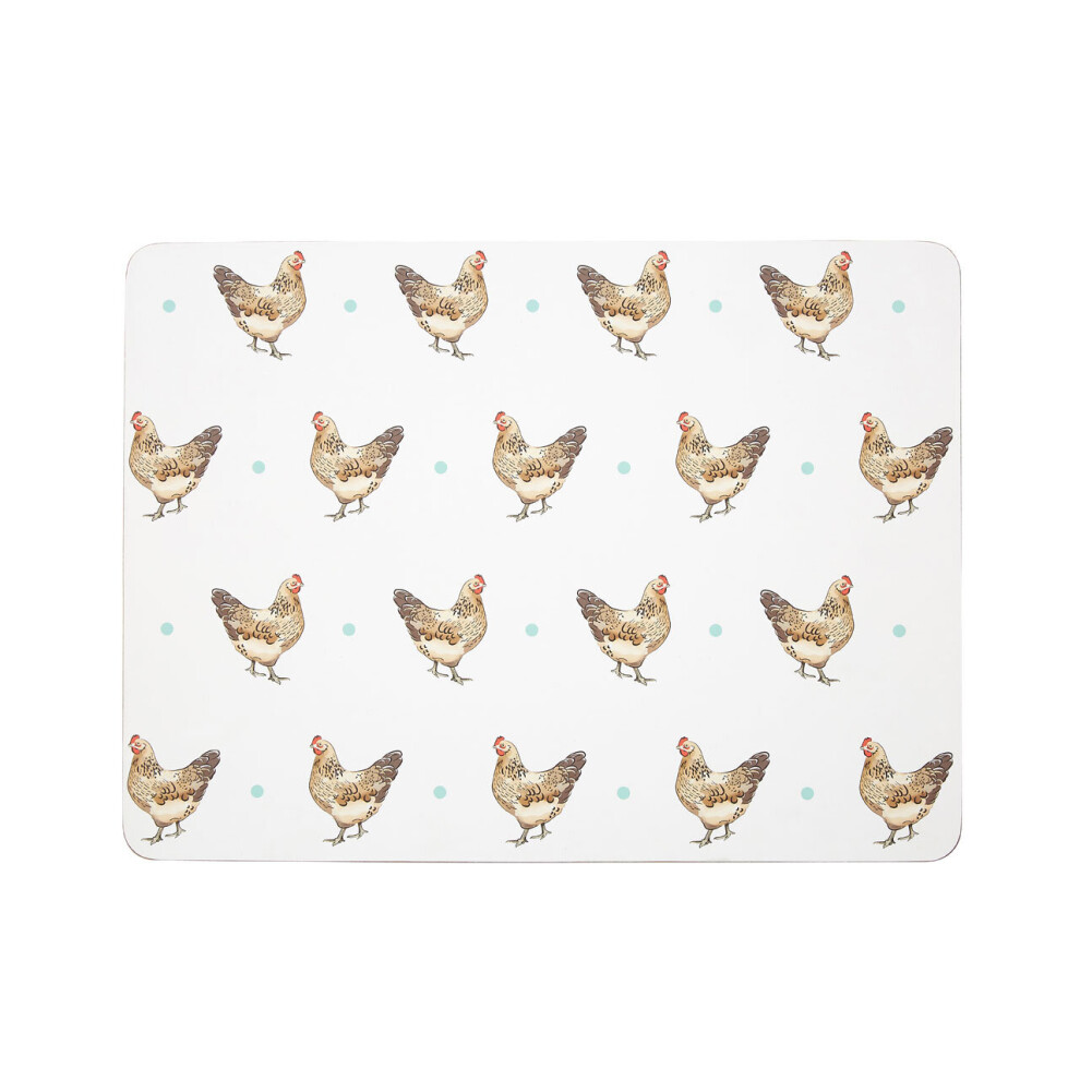 Premier Housewares Mrs Henderson Cork Placemats - Set Of 4