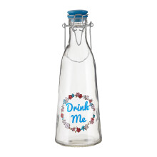 Premier Housewares Pretty Things Glass Water Bottle - 1000ml