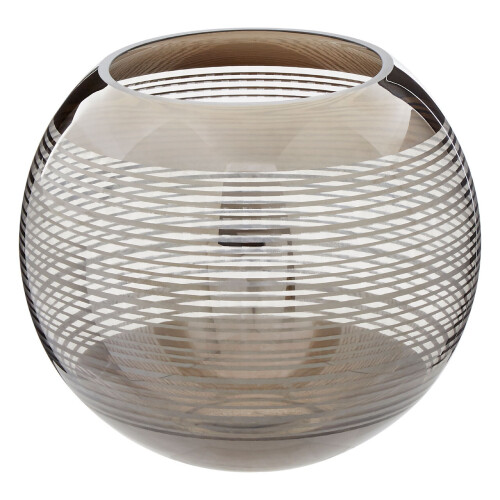 Premier Housewares Premier Housewares Raya Large Rounded Glass Vase 1