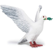 Papo 50248 Dove WILD ANIMAL KINGDOM Figurine, Multicolour