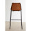 Premier Housewares Elevated And Comfortable Camel Bar Stool With Black Legs, Sleek Kitchen Stool, Stable Contemporary Bar Stool 4