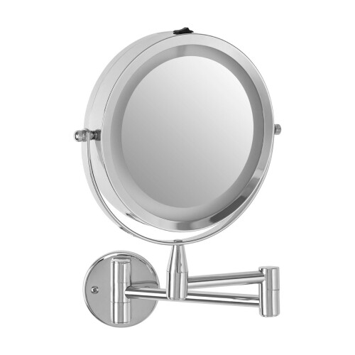 Premier Housewares Premier Housewares Cassini Wall Mounted LED Mirror 1