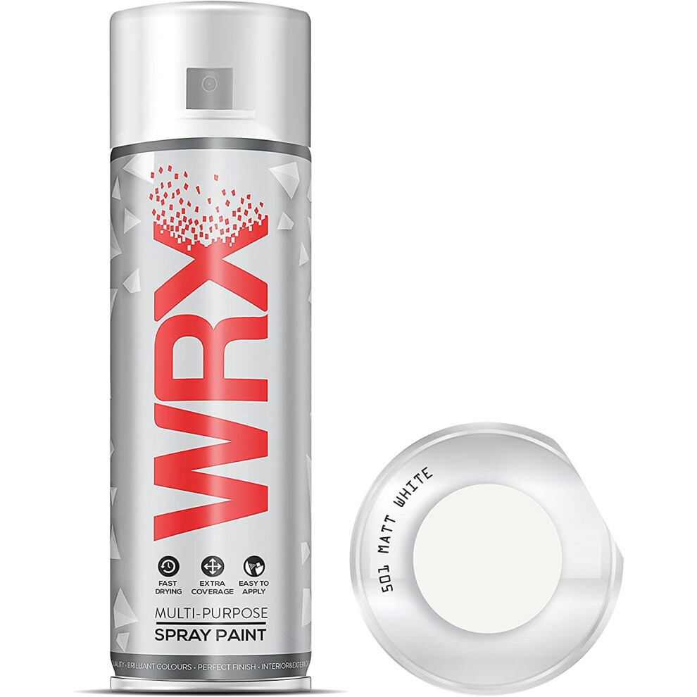 Wrx Spray Paint 400 Ml - Matt White 501 5060614970033