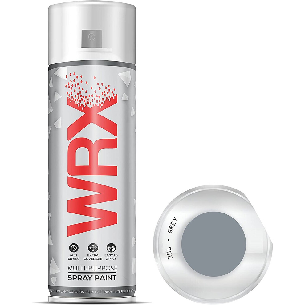 Wrx Spray Paint 400 Ml - Grey 306 - Ral 7001 5060614970057