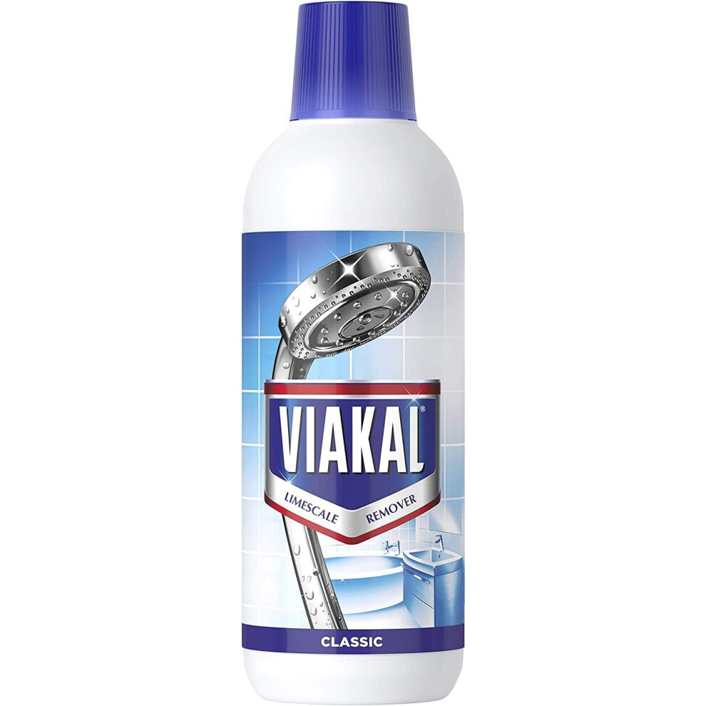 Viakal Classic Limescale Remover Liquid 500ml - Pack of 2