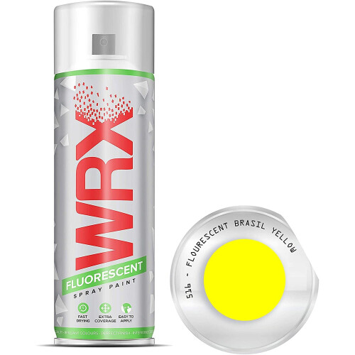 WRX Spray Paint 400 ml - Fluorescent Brasil Yellow 516