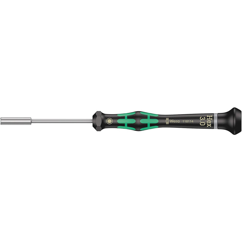 Wera 05118114001 Nutdriver 2069 3.0X60mm, 3.0 Mm X 60 Mm Silver