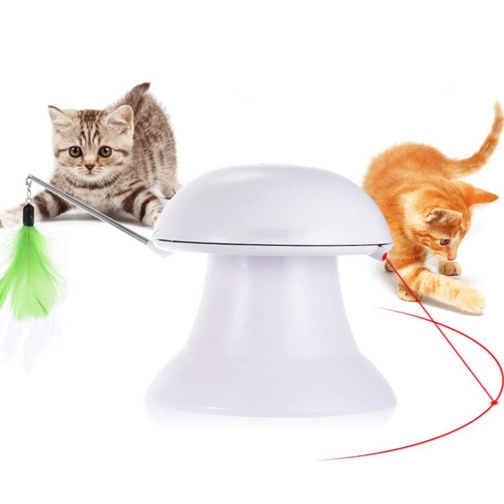 360 Degree Automatic Interactive Dart Laser Light Sports Fun Cat Toy