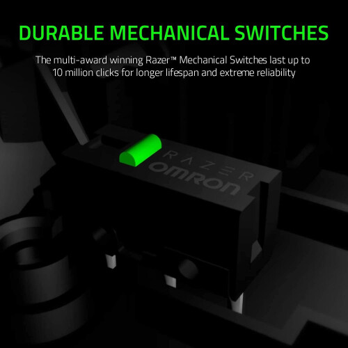 Razer Razer DeathAdder Essential Gaming Mouse: 6400 DPI Optical Sensor - 5 Programmable Buttons - Mechanical Switches - Rubber Side Grips - Classic Black 2