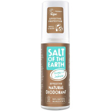 Salt of the Earth Ginger & Jasmine Natural Deodorant Spray – 100 ml, Aluminium-Free, COSMOS Natural, Vegan & Leaping Bunny Approved