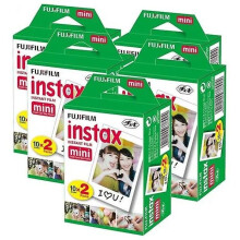 Fujifilm Instax Mini Film - 5 x 20 Film - 100 Photos