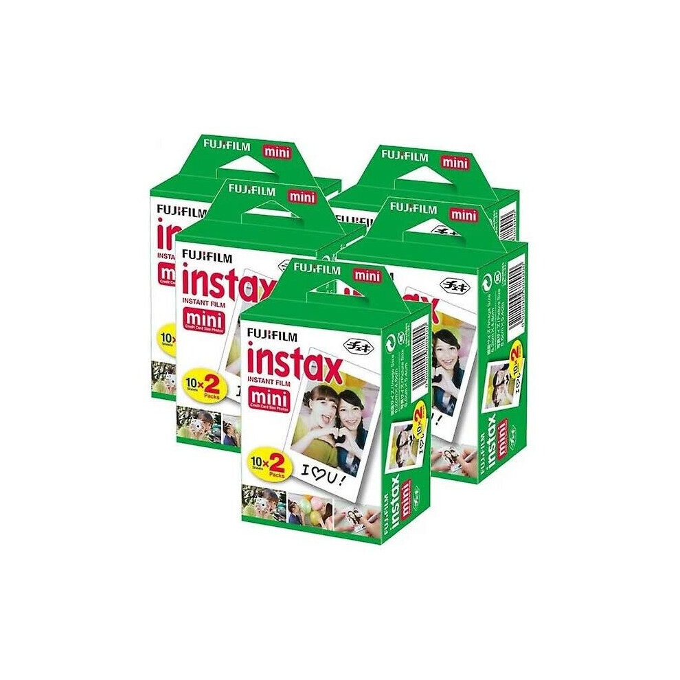 Fujifilm Instax Mini Film - 5 x 20 Film - 100 Photos