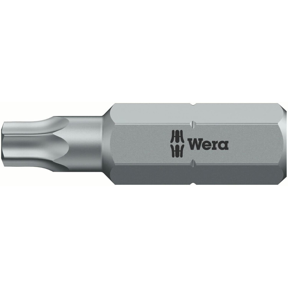 Wera 05073315001 867/1 Z Torx Bits SB TX25, TX 25 x 25 mm