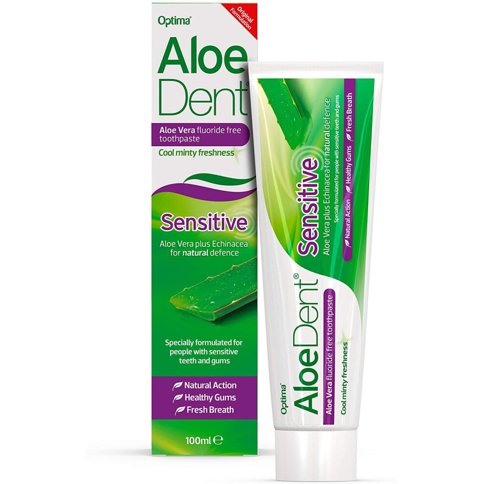 ALOE DENT Sensitive Aloe Vera Toothpaste 100ml (Pack of 1)