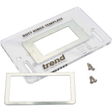 Trend Temp/BH/A Template Butt Hinge 75/100MM, White