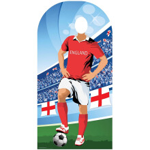 England (World Cup Football Stand-in) New Adult Size 6ft /190cm Tall