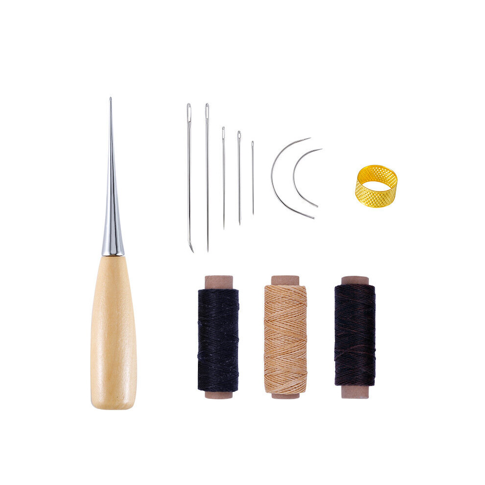 Getting Started with Leather Art Making Leather Leather DIY Tool Sets Hand Sewing Sets