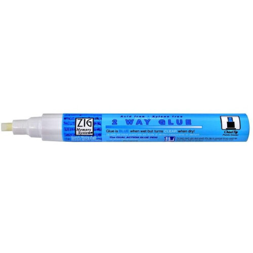 Artemio Kure take Zig 2 Way Glue Pen, 1 Piece, Chisel Tip MSB 15P