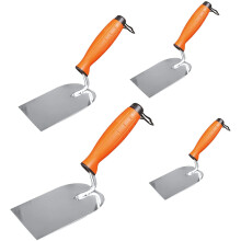 Toolty Stainless Steel Stucco Trowel"Profi", Wall Putty Trowel, Plastering Trowel, Finishing Trowel -60, 80, 100, 120mm - for Brickwork, slabing,
