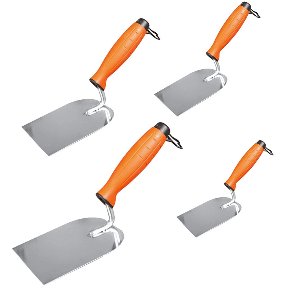 Toolty Stainless Steel Stucco Trowel"Profi", Wall Putty Trowel, Plastering Trowel, Finishing Trowel -60, 80, 100, 120Mm - For Brickwork, Slabing, 5060649208927