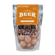 Beer Personalised Scented Bath Bombs Gift Set