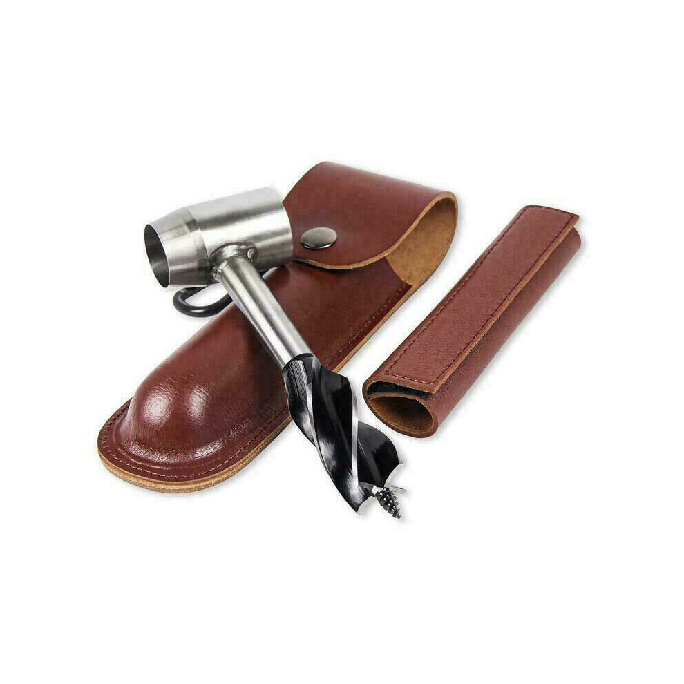 Survival Tool Manual Auger Wrench Hand Screw Drill For Bushcraft Settlers Wrench