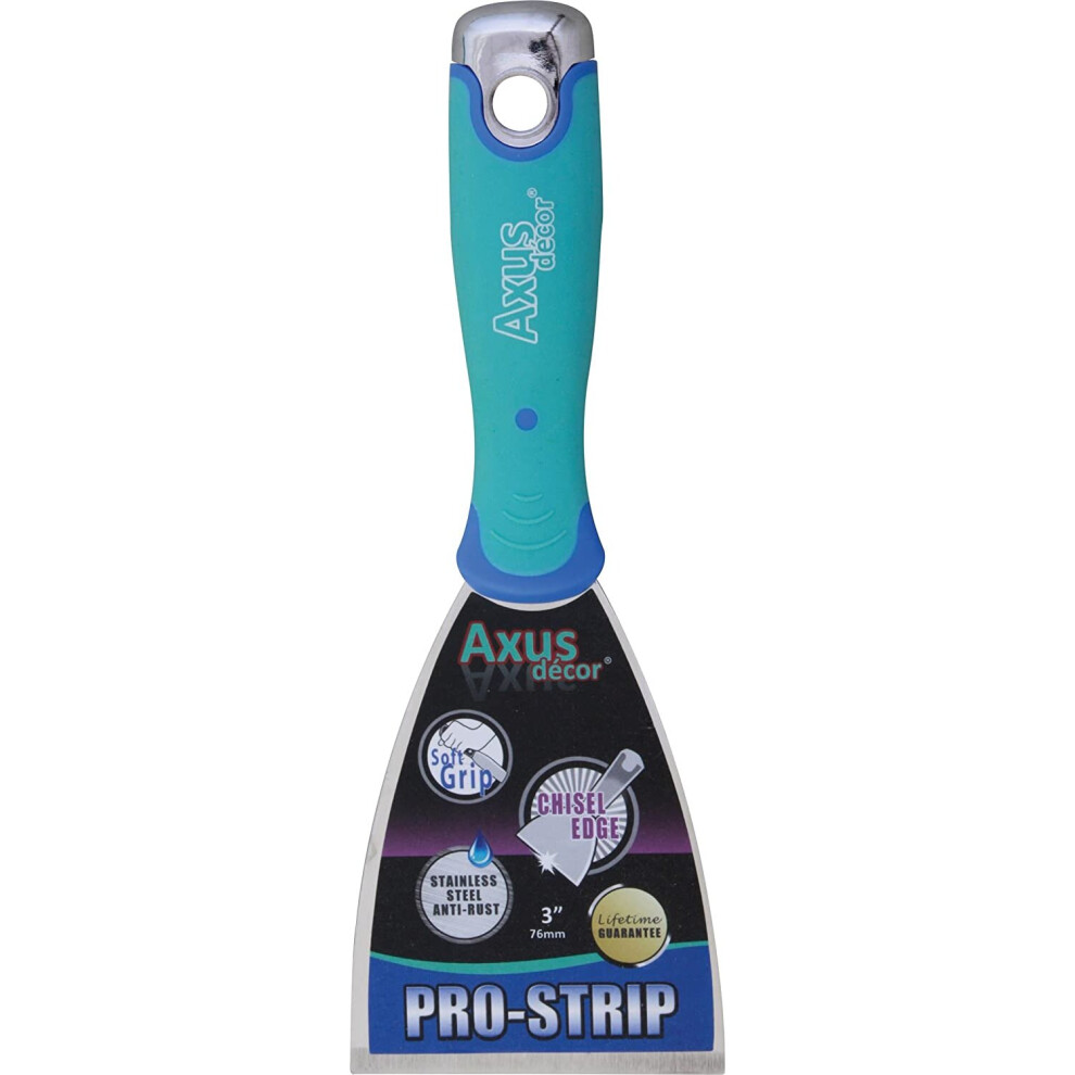 Axus Dã©Cor Blue Axus Decor Axu/Scrb3 Scraper, 3"