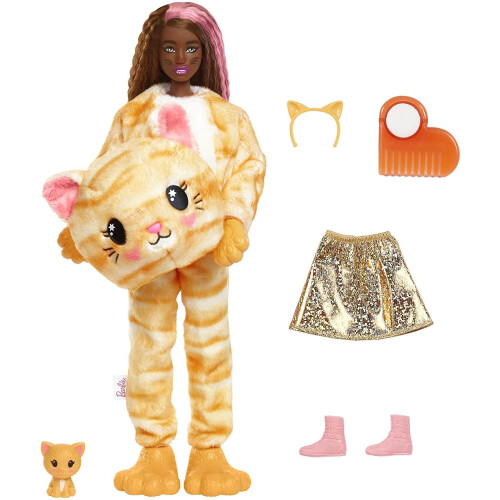 Barbie Poup   e Barbie Cutie Reveal Kitty Costume