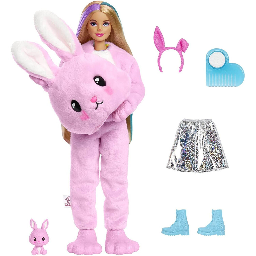 Barbie Cutie Reveal Bunny Costume Doll