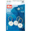 Prym PRYM_311531-1 Flexi Buttons with Loop 15 mm Silver 1