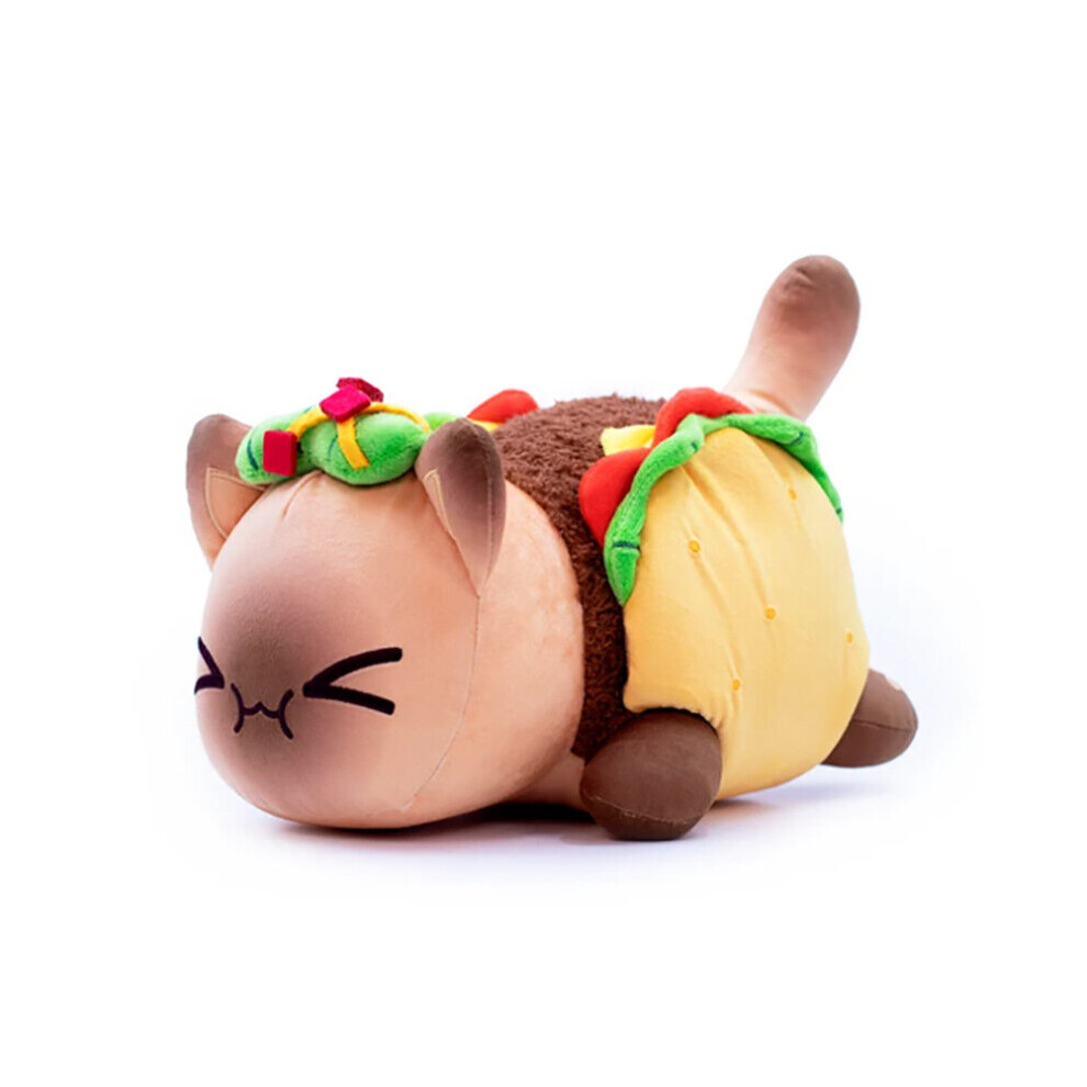 (Taco) Aphmau Cat Plush Stuffed Toy Plushie Doll Teddy For Boys Girls Pillow Hug Cushion