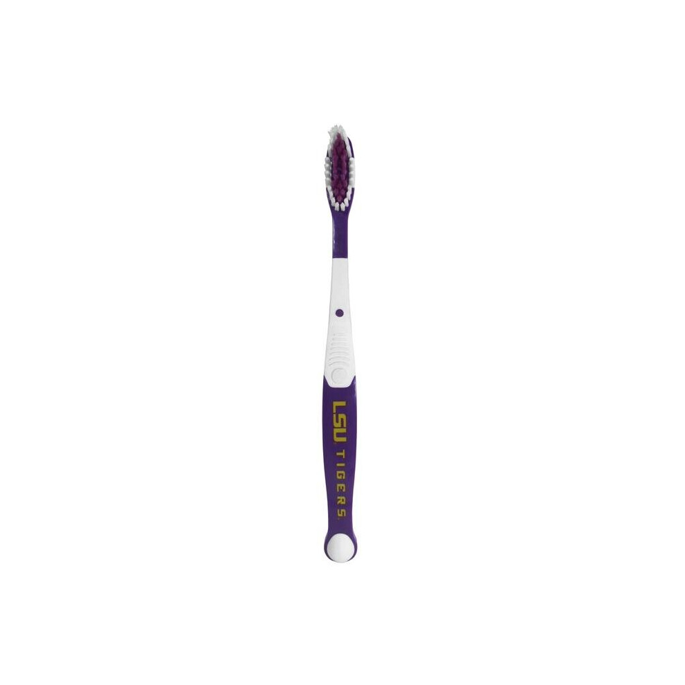 Siskiyousports Siskiyou Ctbr43 Unisex Ncaa Lsu Tigers Mvp Adult Toothbrush