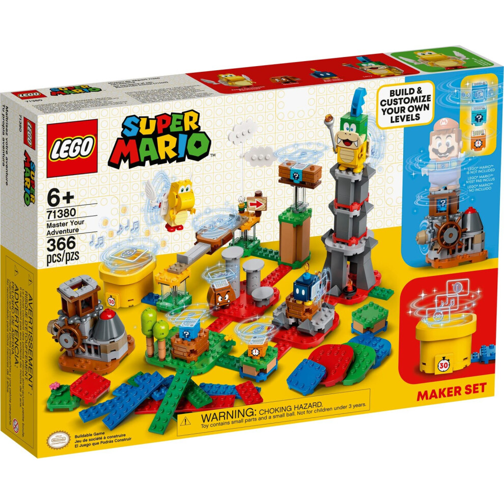 LEGOÂ® Super Mario 71380 Master Your Adventure Maker Set | LEGO Mario Accessory Set