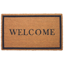 (WELCOME BORDER) Coir Doormats Design Mats 45X75 cm
