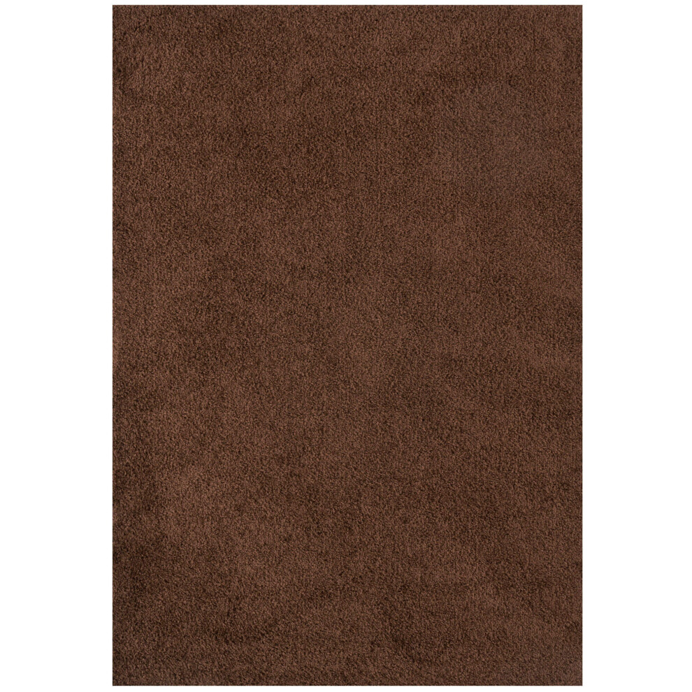 The Rugs Brown (80X150 Cm) Myshaggy Collection Rugs Solid Design