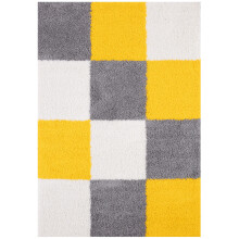 (120X120 cm Square Shape) Myshaggy Collection Rugs Geometric Design