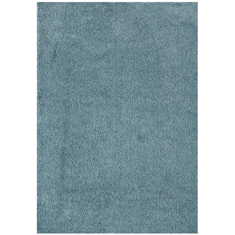 The Rugs Blue (140X200 Cm) Myshaggy Collection Rugs Solid Design