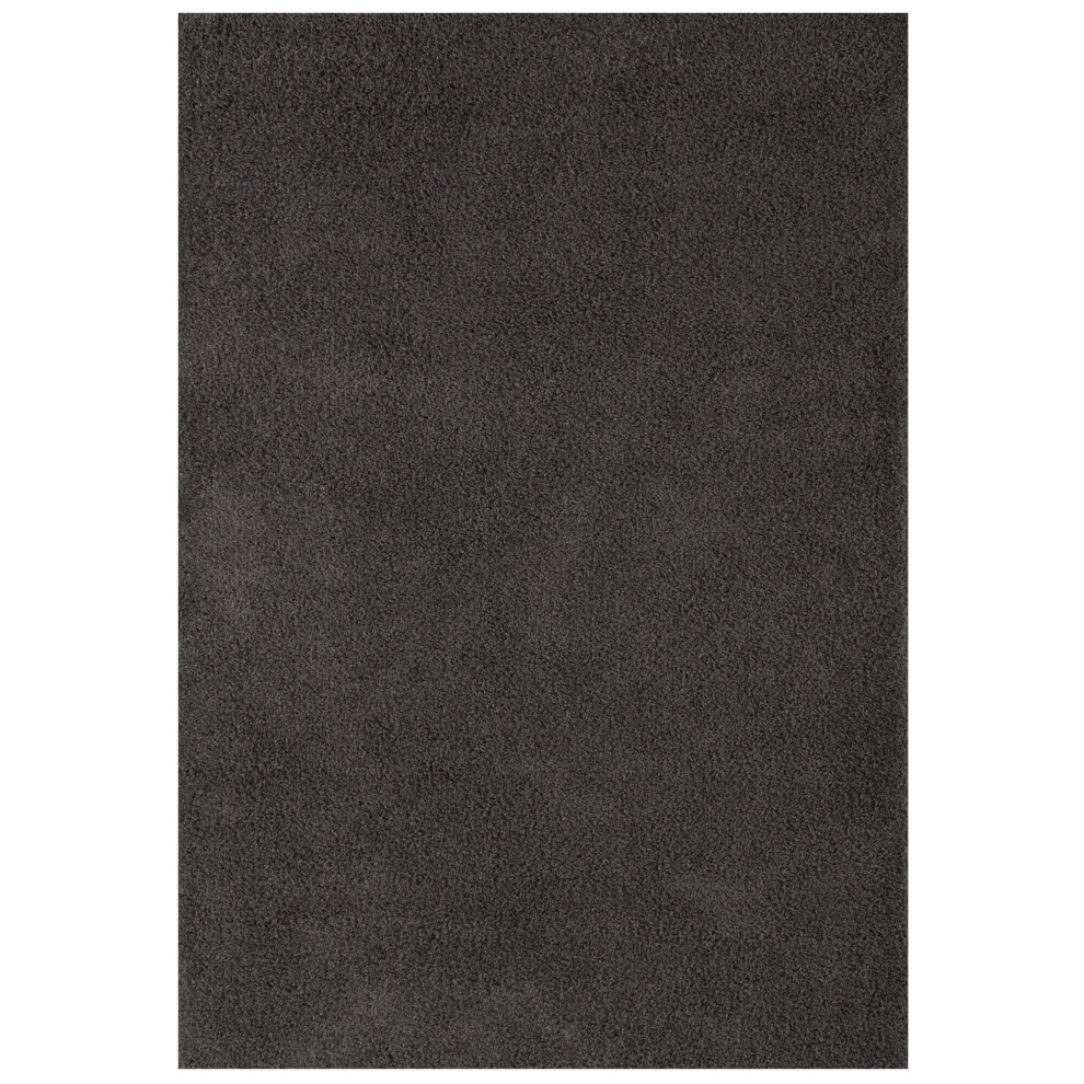 The Rugs Grey (120X120 Cm Square Shape) Myshaggy Collection Rugs Solid Design