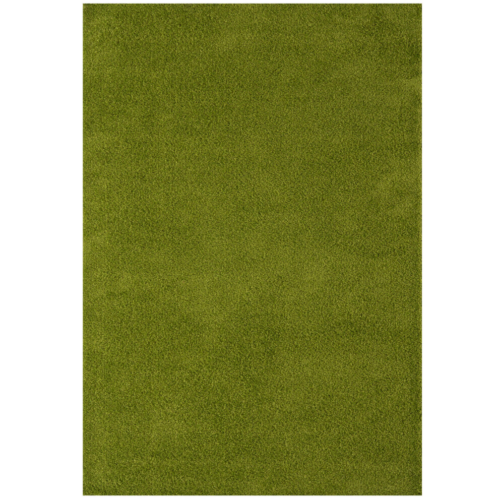 The Rugs Green (180X270 Cm) Myshaggy Collection Rugs Solid Design