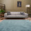 (120X120 cm Square Shape) Myshaggy Collection Rugs Solid Design 6
