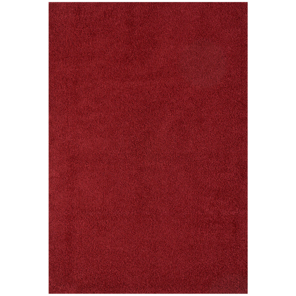 The Rugs Red (180X270 Cm) Myshaggy Collection Rugs Solid Design