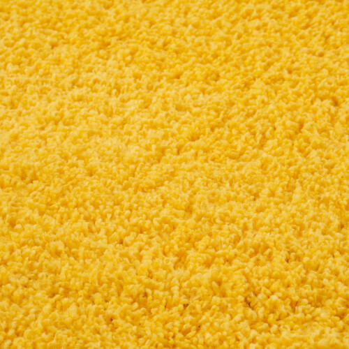 (120X120 cm Square Shape) Myshaggy Collection Rugs Solid Design 1