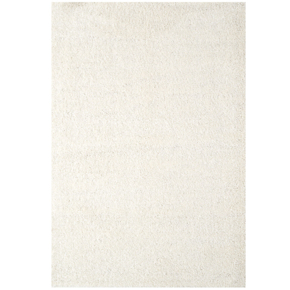 The Rugs White (80X150 Cm) Myshaggy Collection Rugs Solid Design