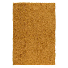 (120 X 120 cm (Round)) Shaggy Collection Shaggy Rugs in Gold