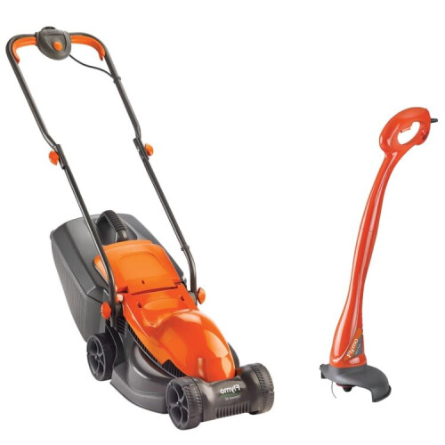Flymo Flymo Chevron 32 Lawnmower + Mini Trim keep borders and edges tidy.