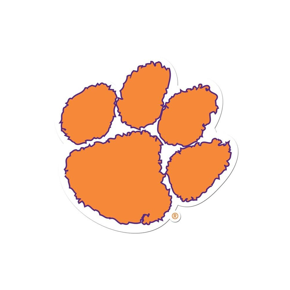Siskiyou Cld69 8 In. Unisex Ncaa Clemson Tigers Auto Decal 754603971129